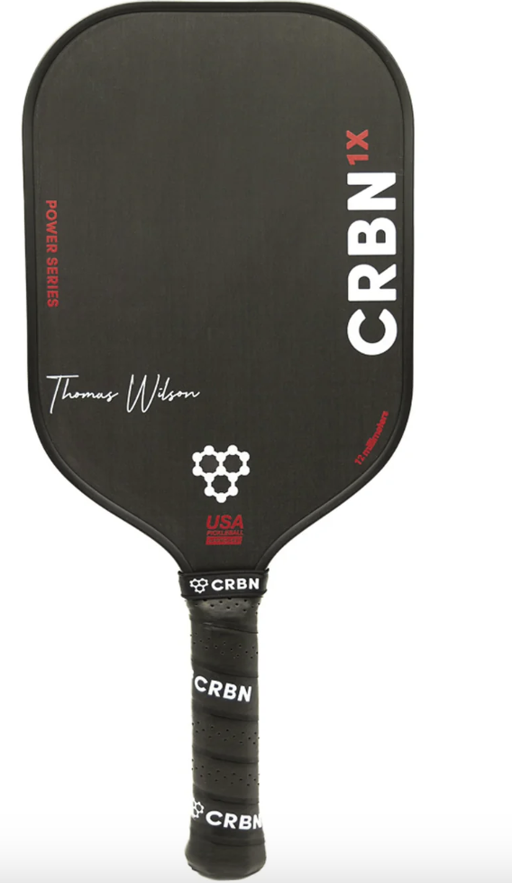 CRBN 1X Power Series Pickleball Paddle - 12mm - Thomas Wilson